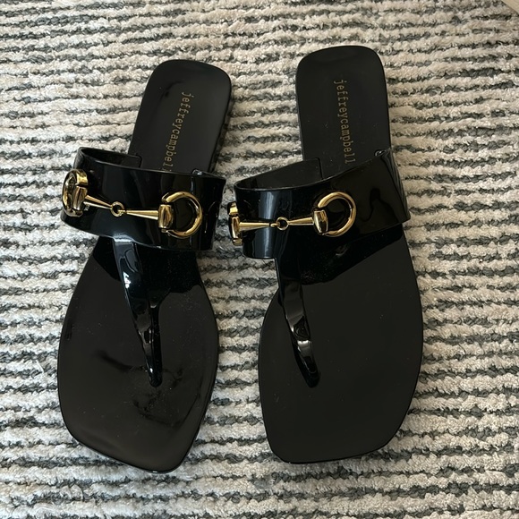 New! ✨ Jeffrey Campbell Jelly Sandal - Picture 1 of 3